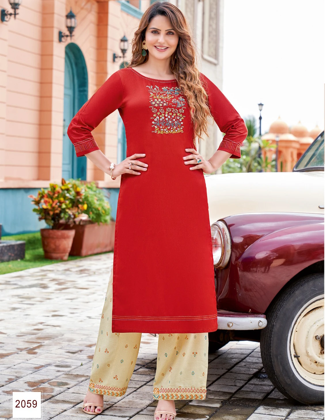 Kadlee Pankh Vol 8 Heavy Rayon Wholesale Kurti With Pant Catalog